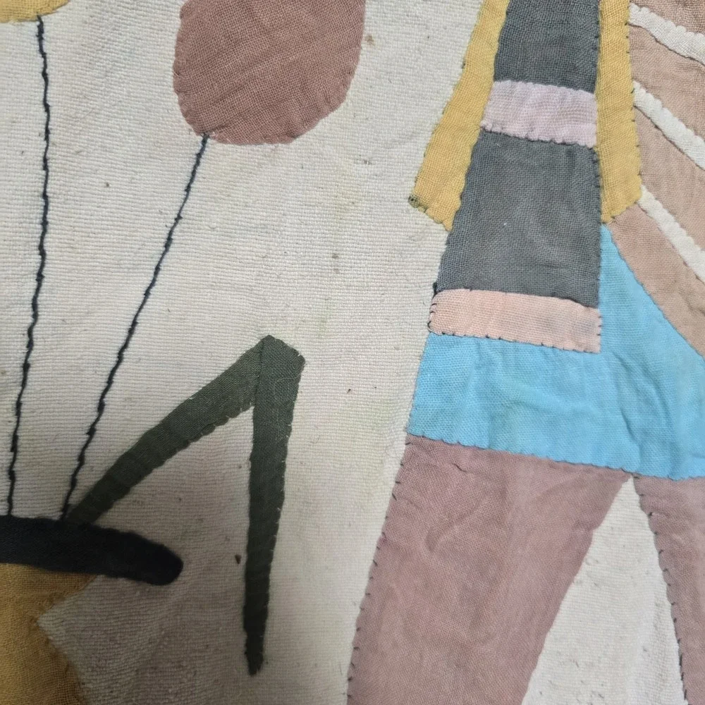 Vintage egyptian tapestry 44x17 Beautifully Hand Made.‎